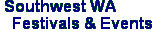 Southwest WA Festivals and Events